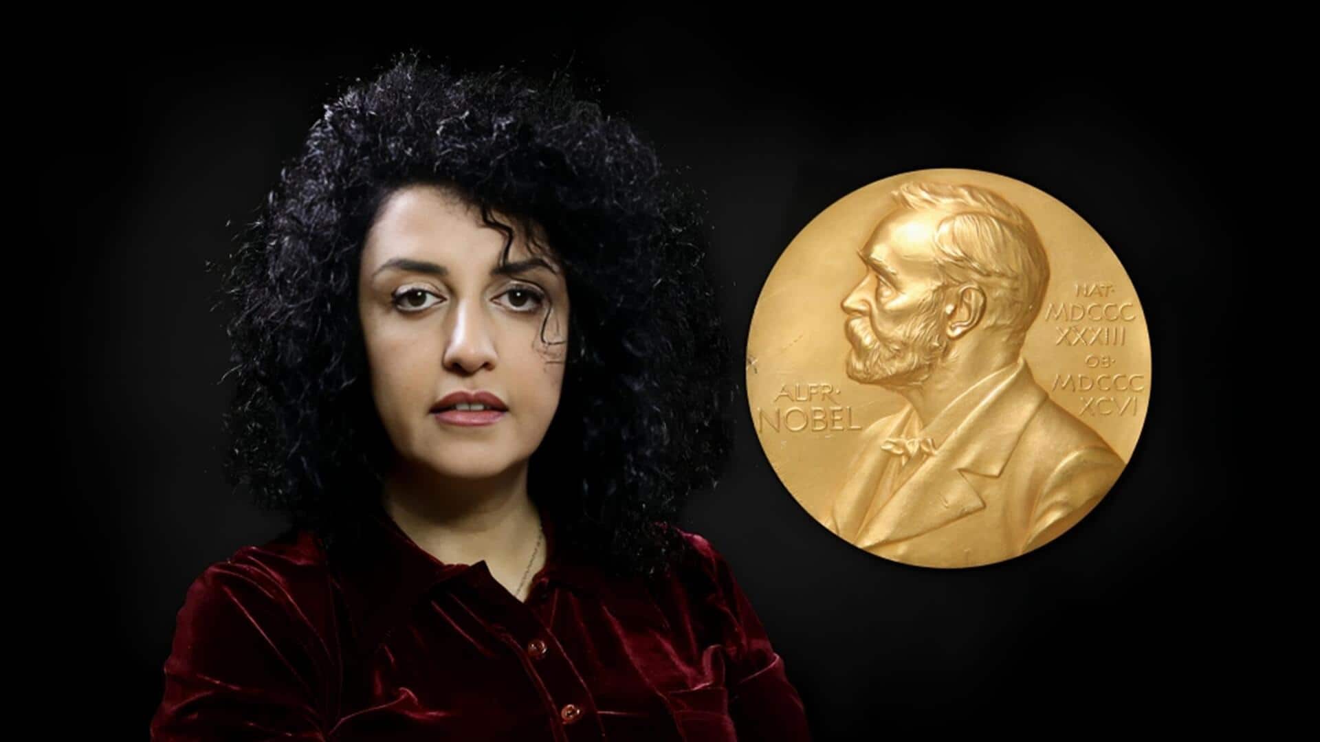 Jailed Iranian activist Narges Mohammadi wins Nobel Peace Prize