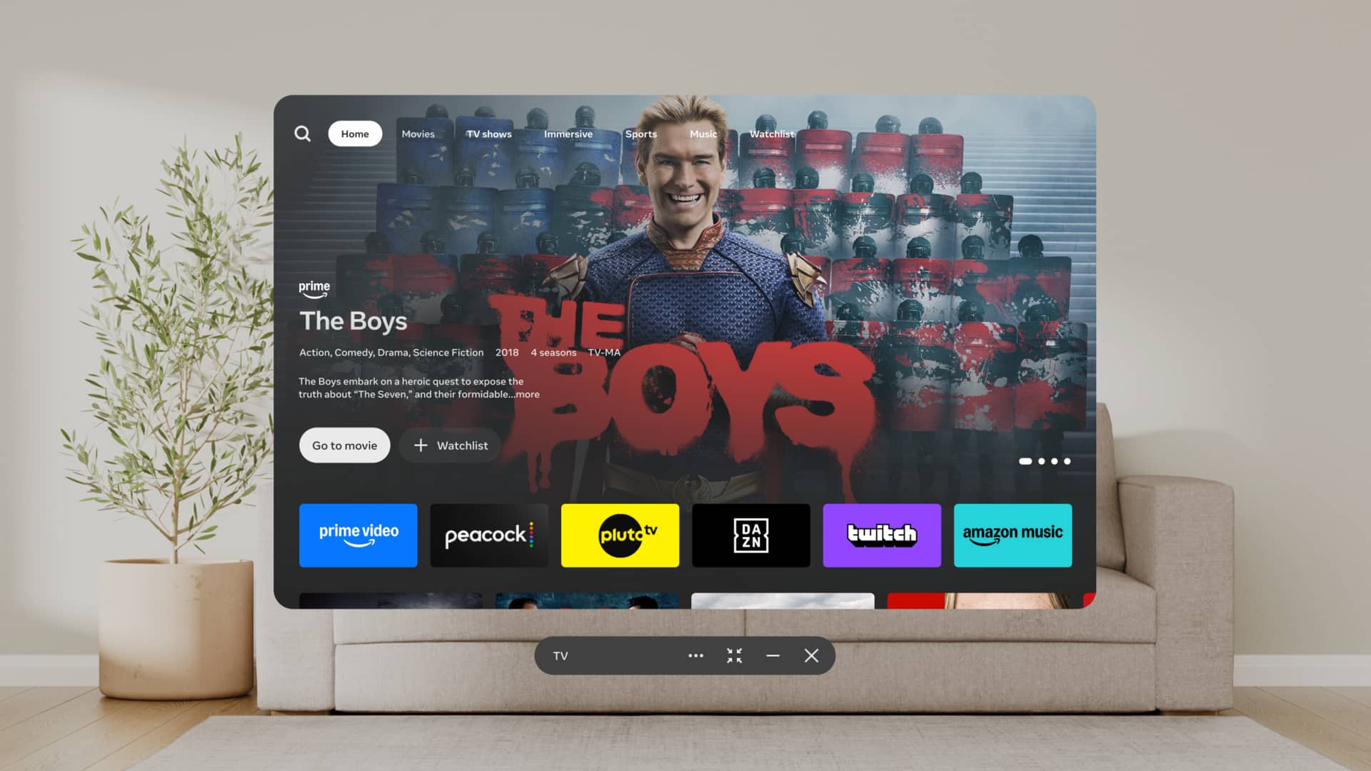 Meta brings smart TV experience to VR Meta brings smart TV experience to VR