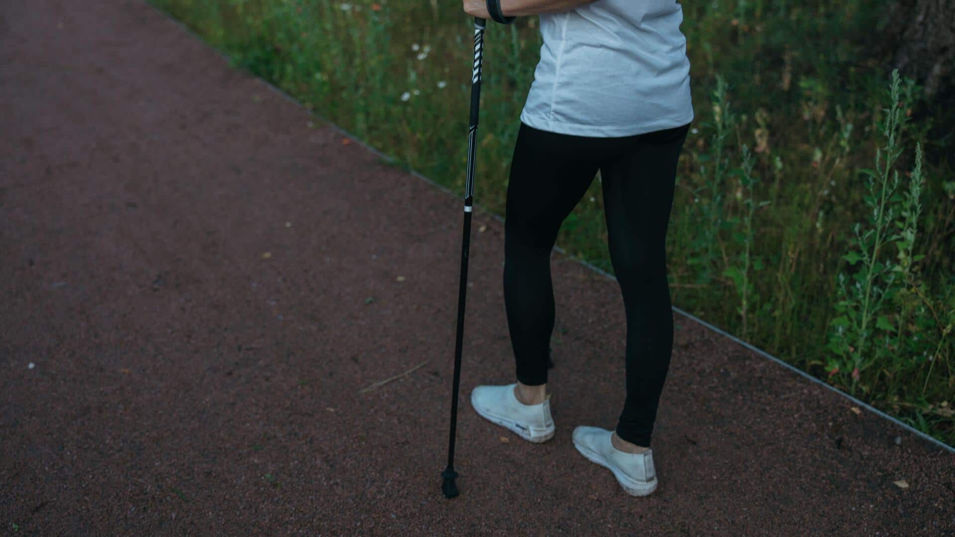 5 surprising fitness benefits of trekking pole exercises