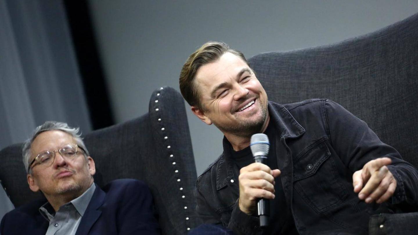 DiCaprio wanted to replicate 'mad as hell' speech from 'Network' DiCaprio wanted to replicate 'mad as hell' speech from 'Network'