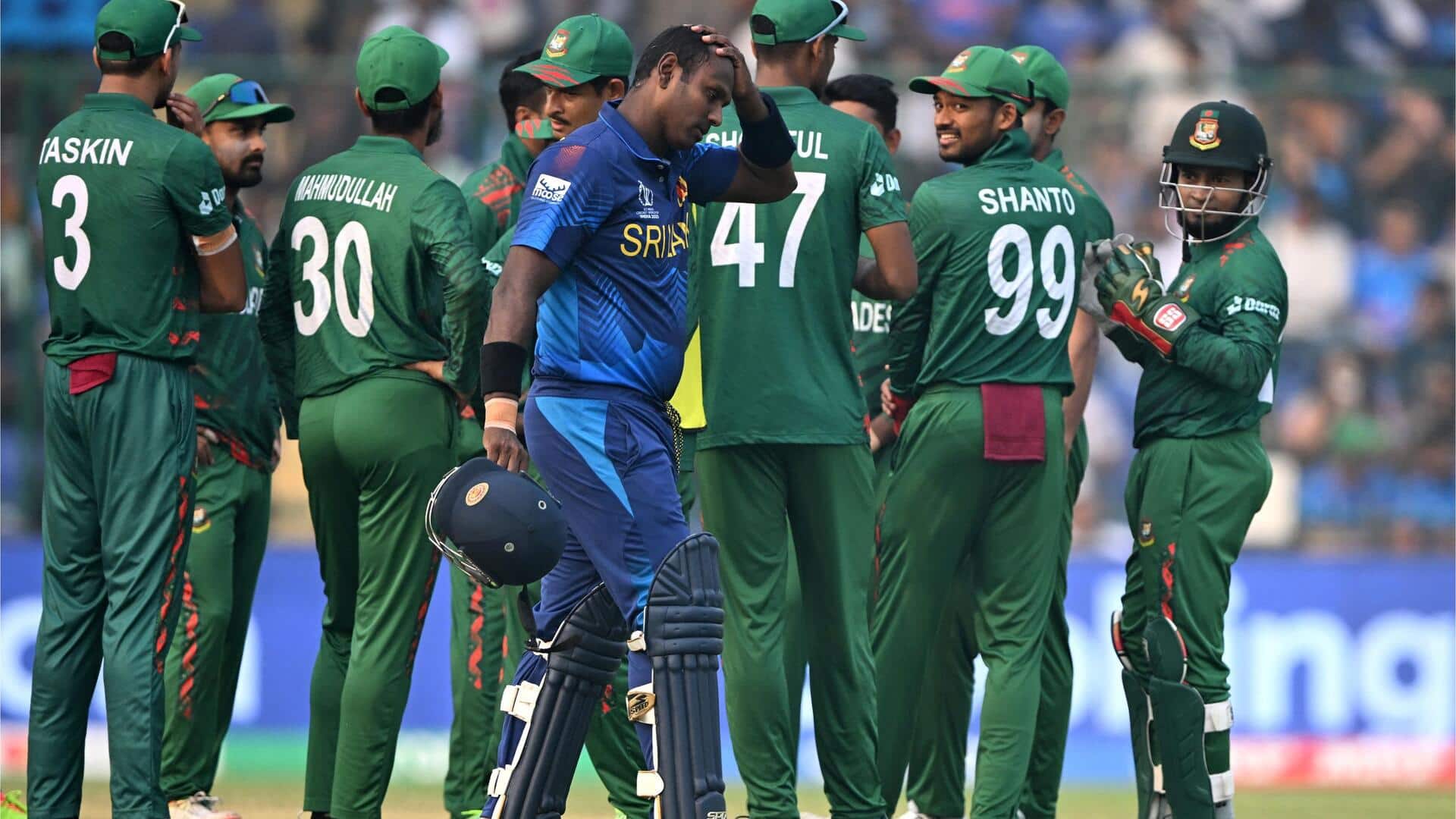World Cup: Ton-up Asalanka guides SL to 279 against Bangladesh