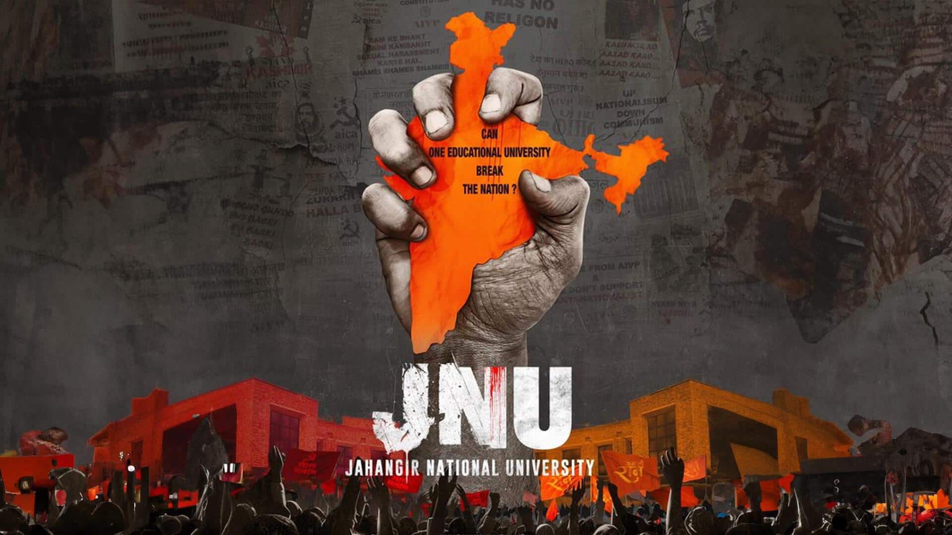'JNU: Jahangir National University' first poster spews all things propaganda