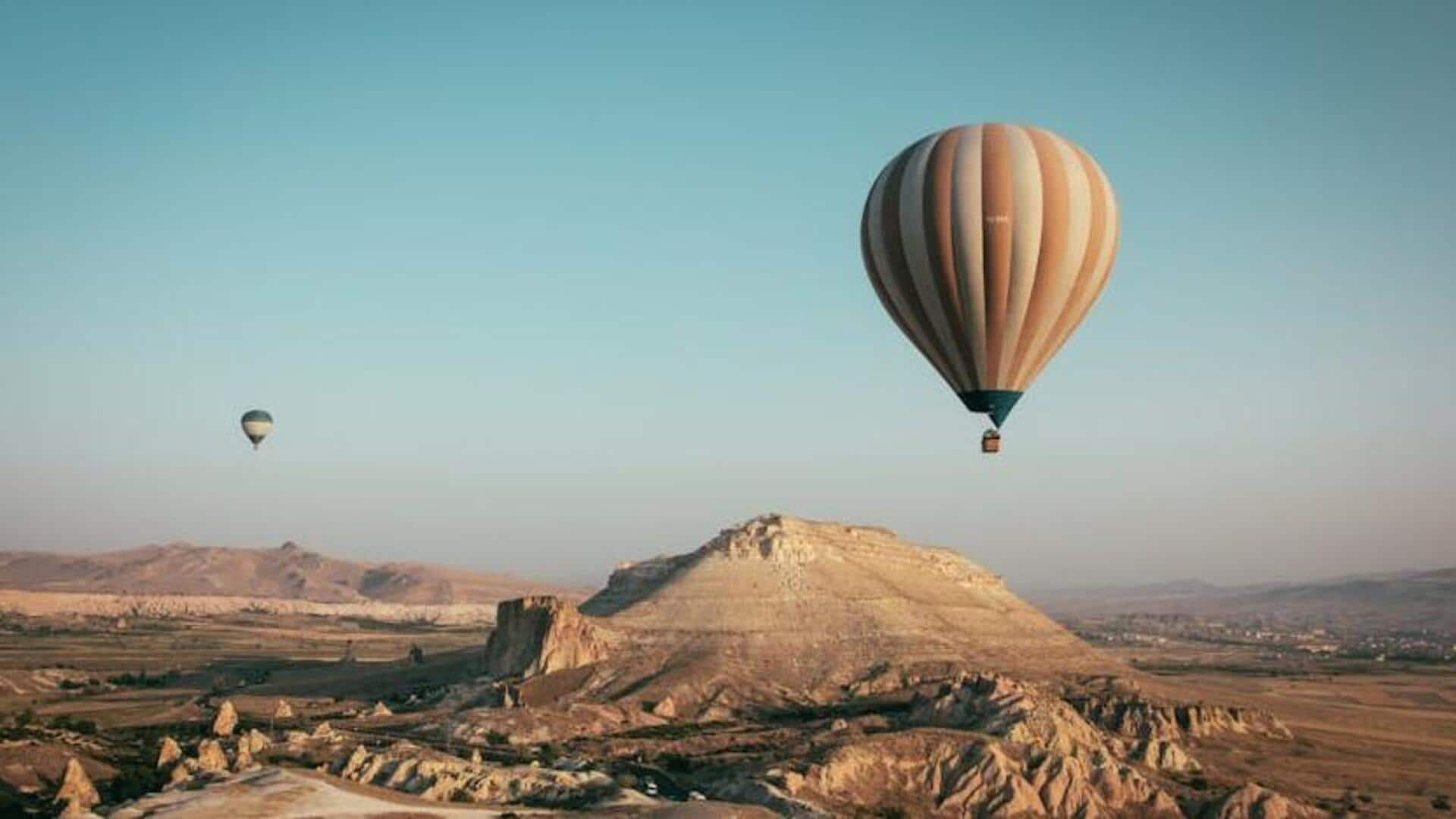 Sunrise hotspots for early birds in Cappadocia, Turkey