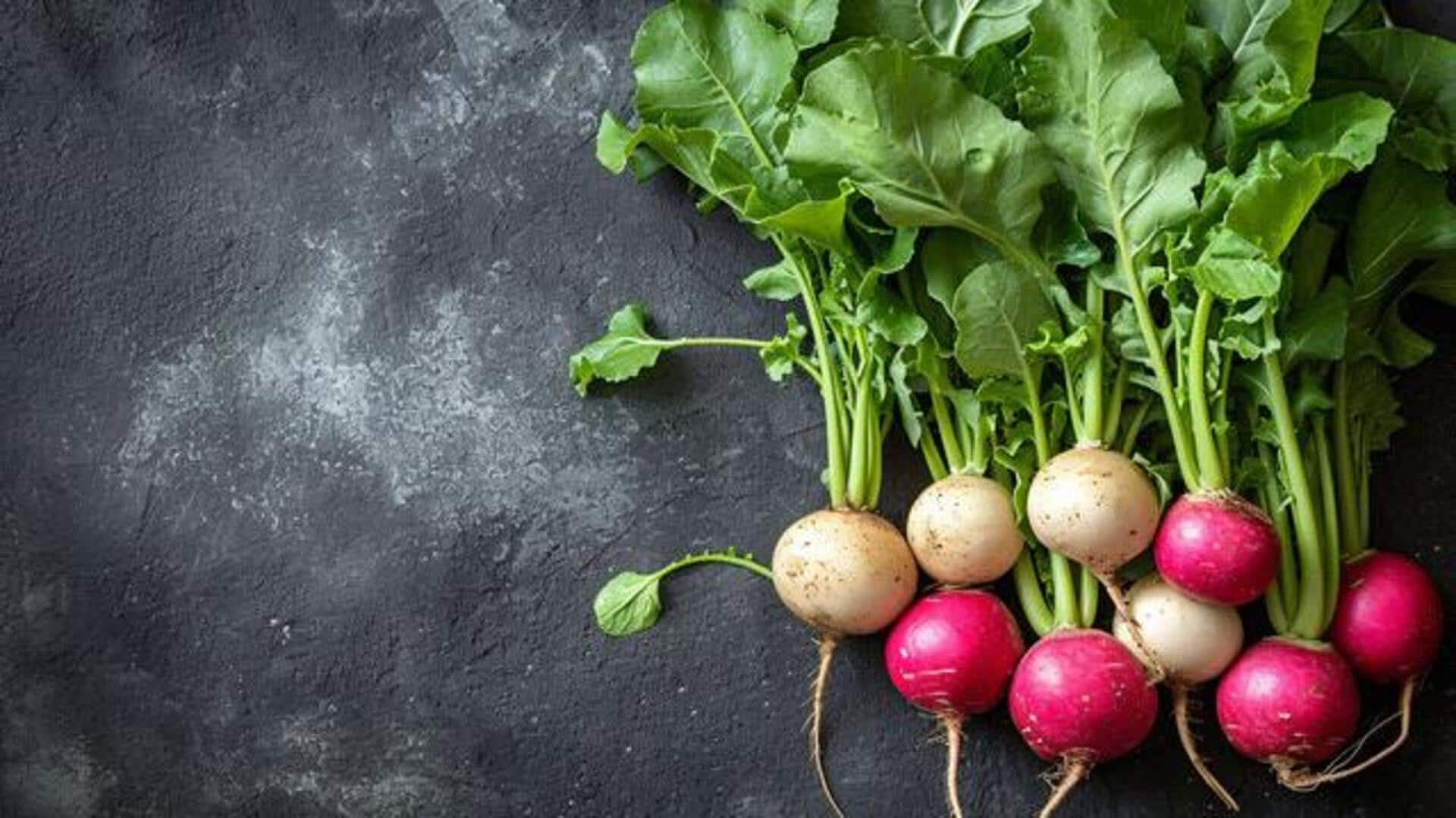 5-minute turnip salad for busy mornings