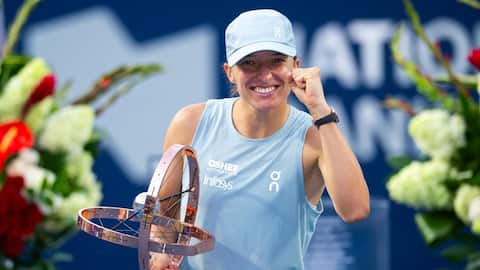 Iga Swiatek claims her first title of ongoing season: Stats