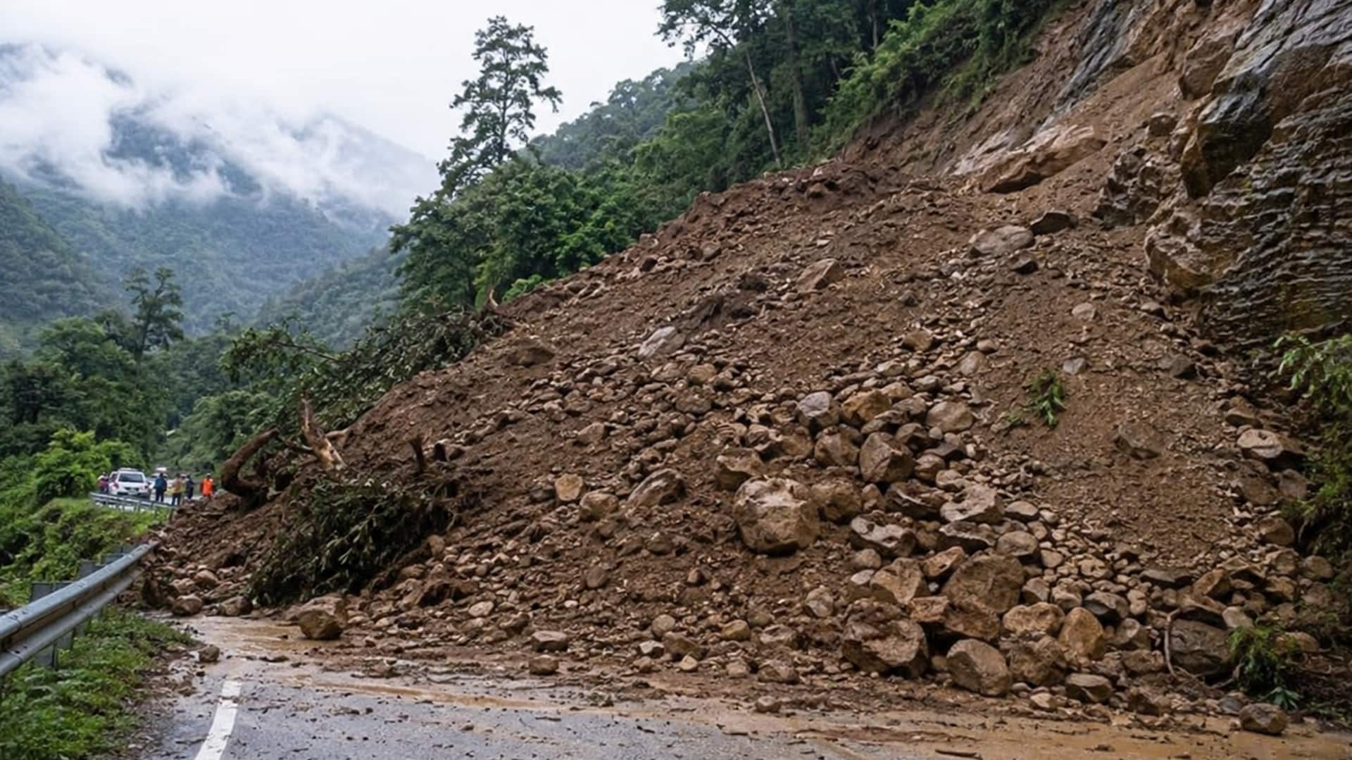 Arunachal landslide, flash floods kill 4; 5 Army personnel missing 