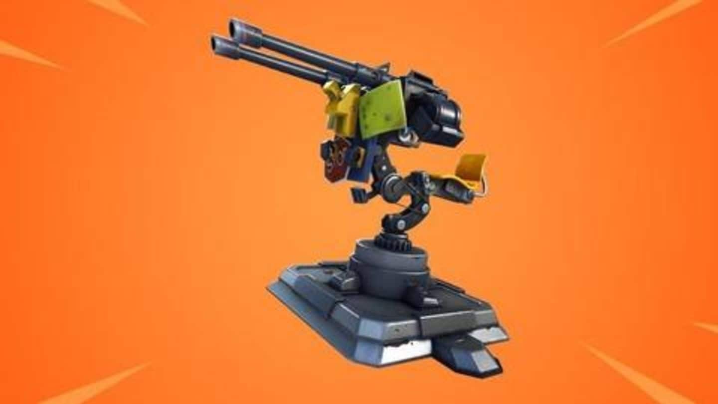 #GamingBytes: Fortnite will get Mounted Turret soon