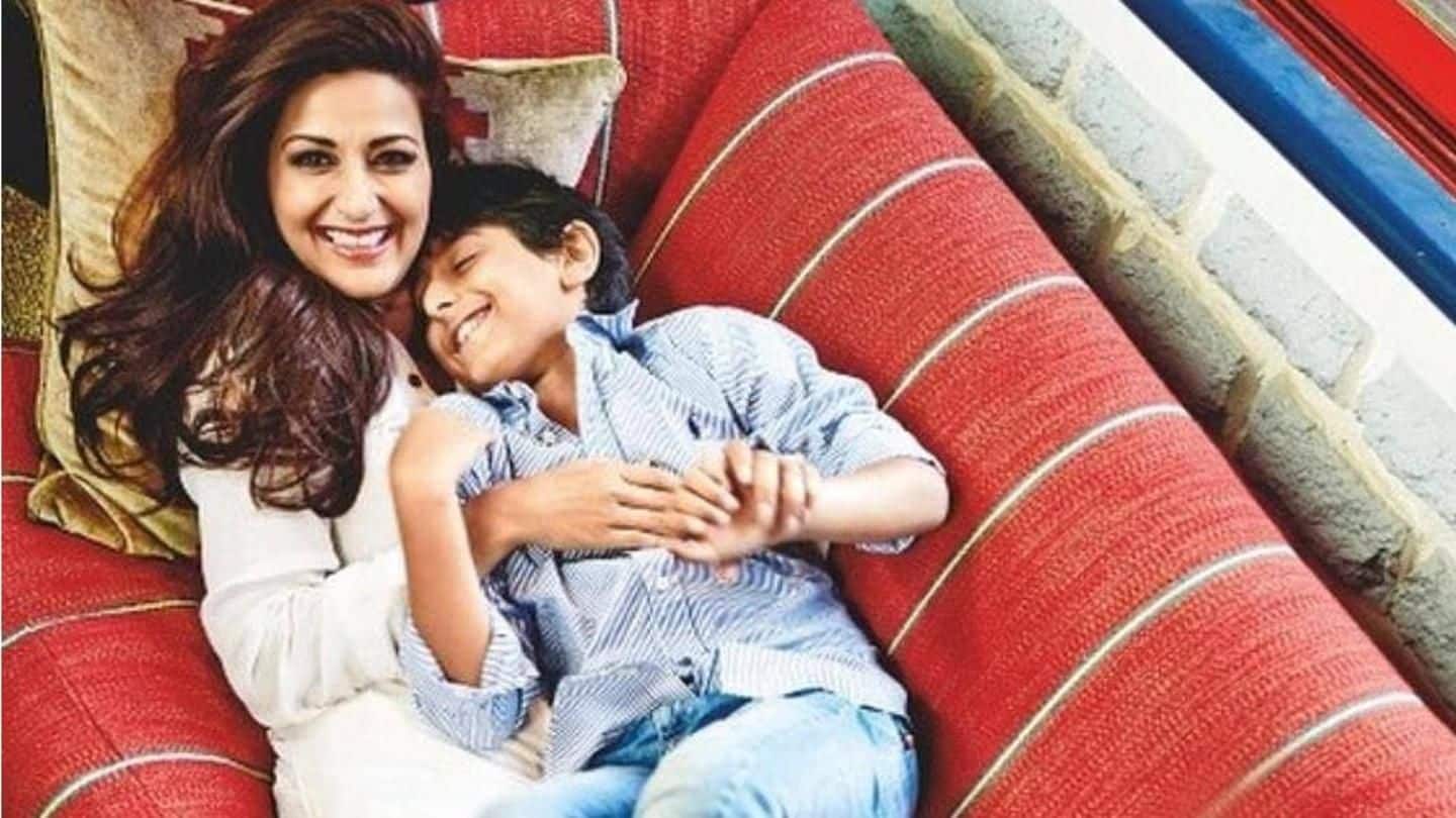 In tumultuous journey, Sonali's son gave her strength In tumultuous journey, Sonali's son gave her strength