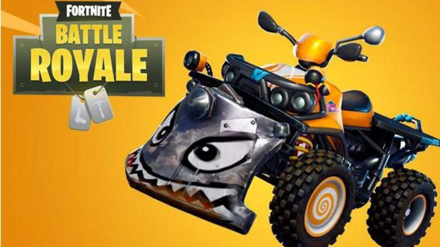 #GamingBytes: Fortnite will get a new vehicle called the QuadCrasher