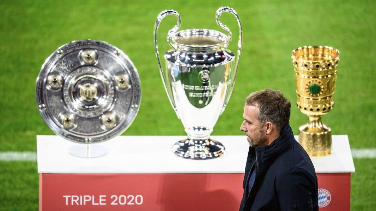Flick enjoyed a lot of success at Bayern Flick enjoyed a lot of success at Bayern