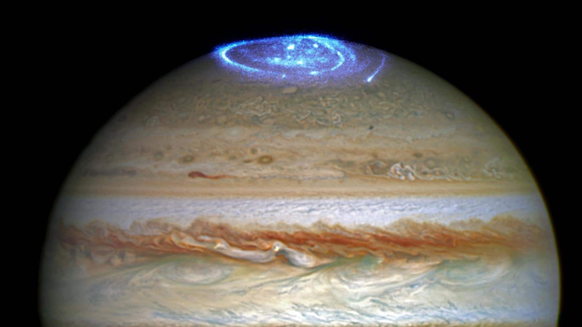Astronomers detect new aurorae on Jupiter's 4 largest moons