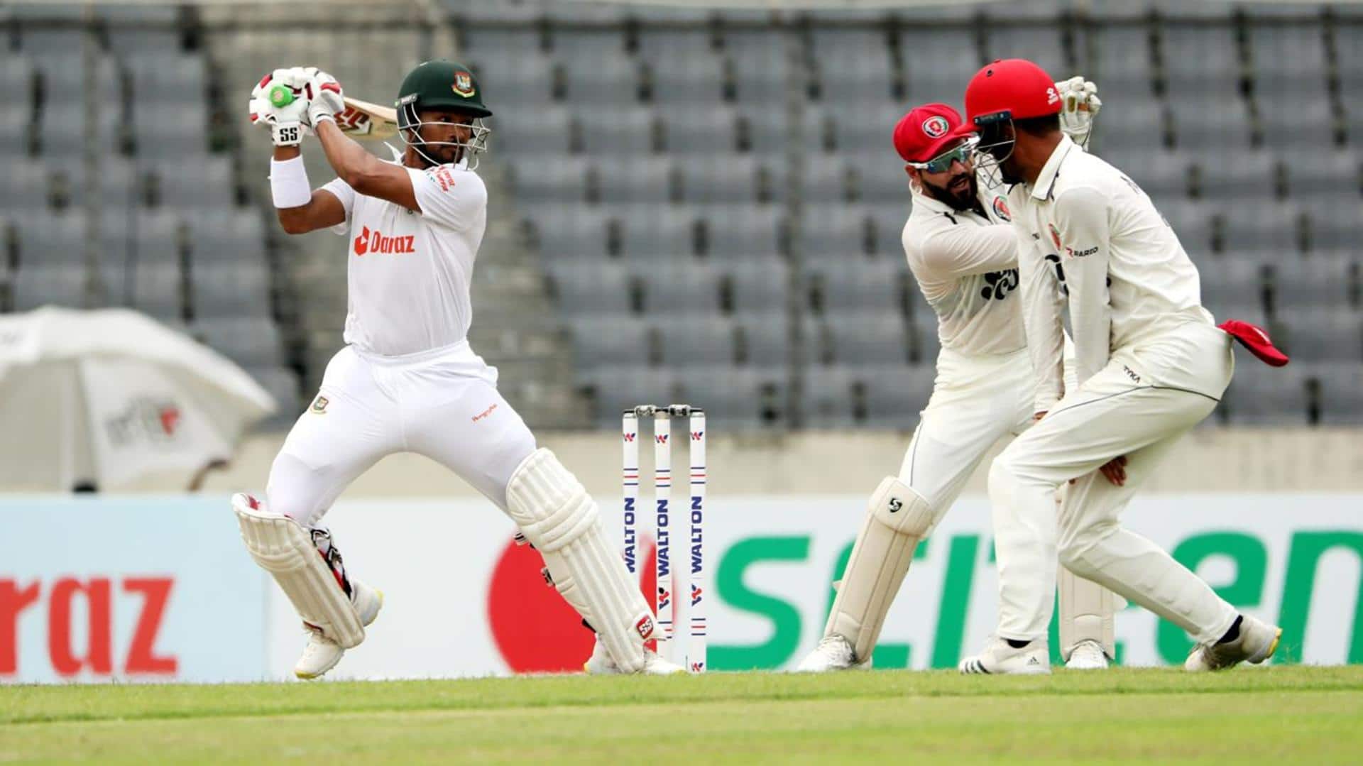 Bangladesh's Najmul Hossain Shanto registers his third Test ton: Stats