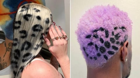 A new modern art: Hair painting 