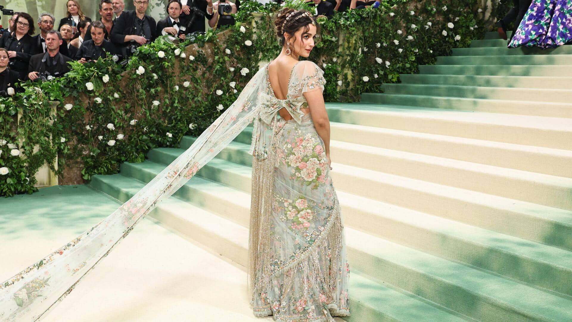 Met Gala: Alia Bhatt looks royal Indian dream in Sabyasachi