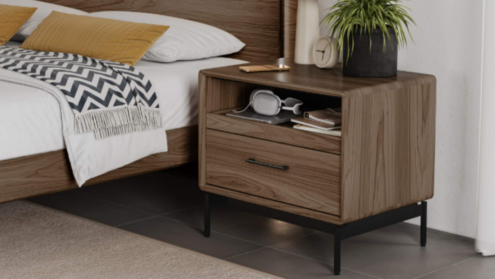 Organize your nightstand for restful nights