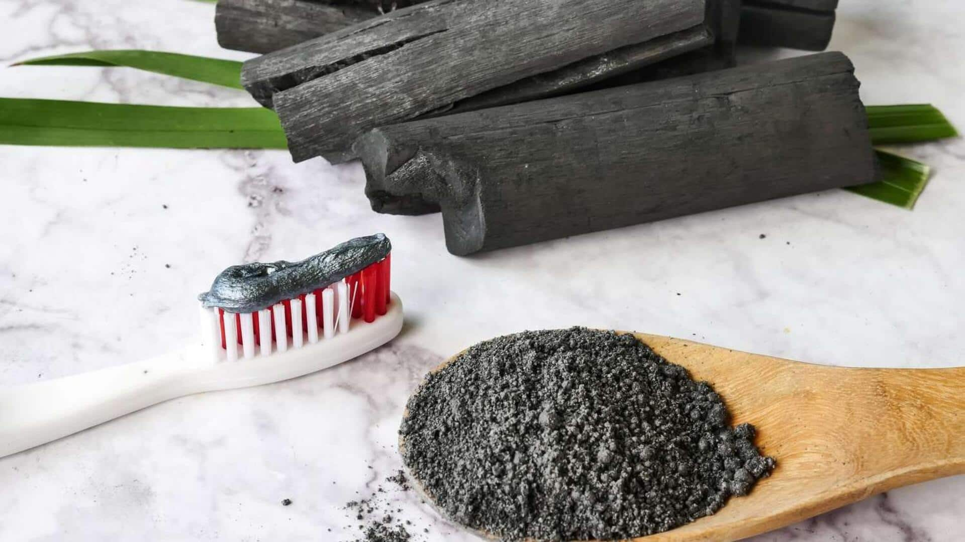 Enhancing natural tooth whitening with activated charcoal coconut oil