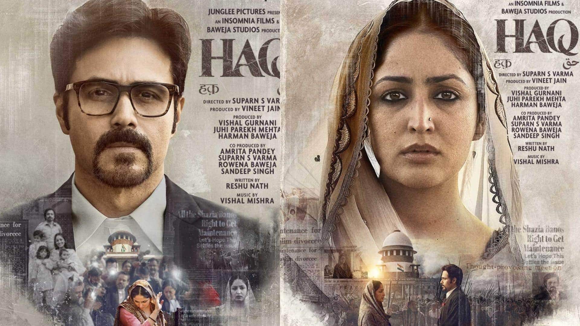 When, where to watch Yami-Emraan's 'Haq' on OTT
