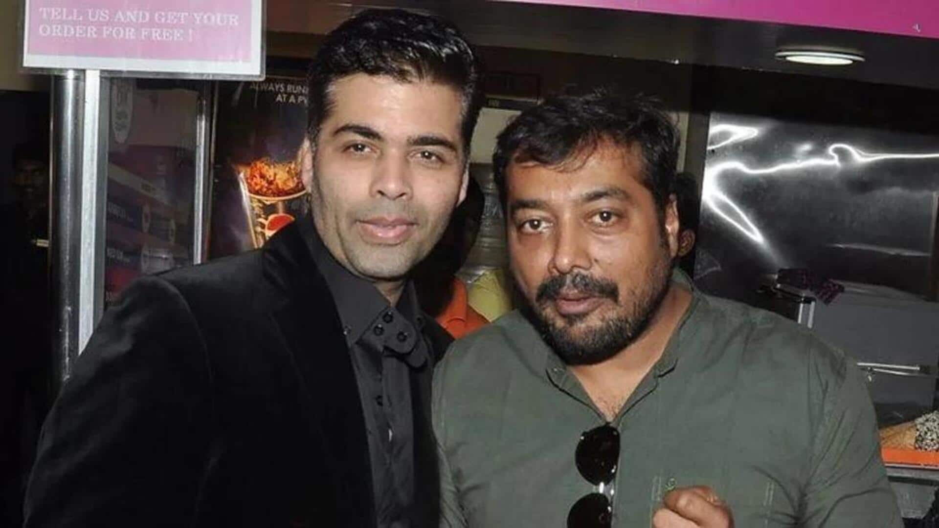 Anurag Kashyap reveals backlash over casting KJo in 'Bombay Velvet'