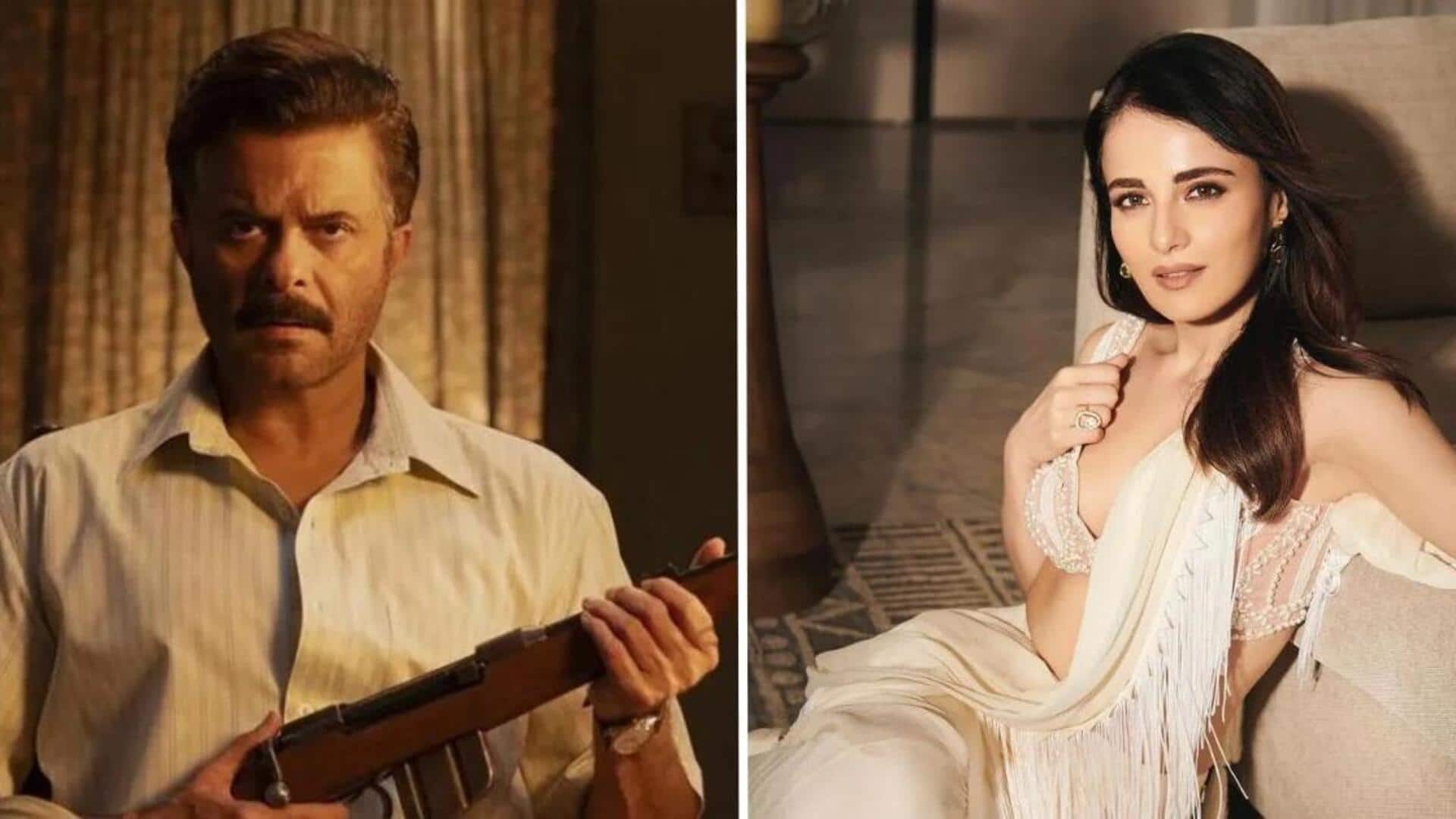 Radhikka Madan calls Anil Kapoor 'youngest person' on 'Subedaar' set