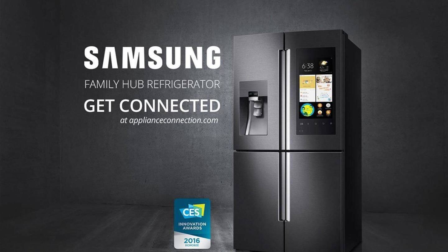 Samsung Family Hub Refrigerator, the smart refrigerator Samsung Family Hub Refrigerator, the smart refrigerator