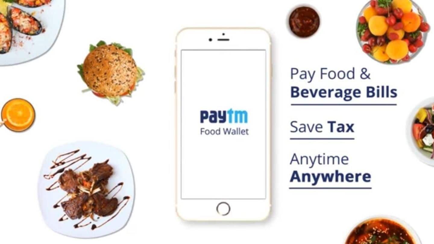 Paytm Food wallet, meals for your employees Paytm Food wallet, meals for your employees