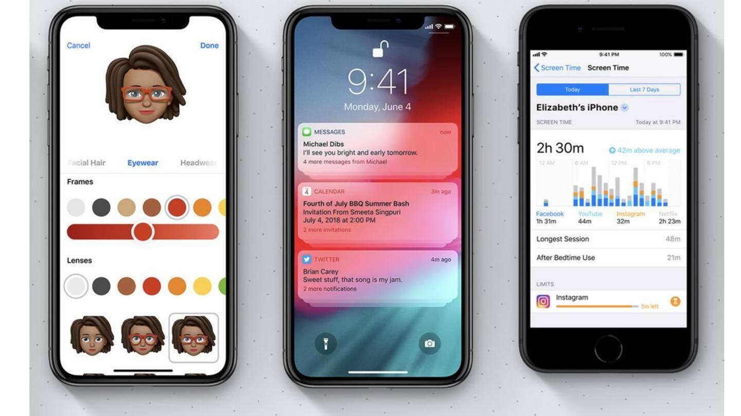 Product #4: iOS 12, for an enhanced and refined experience Product #4: iOS 12, for an enhanced and refined experience