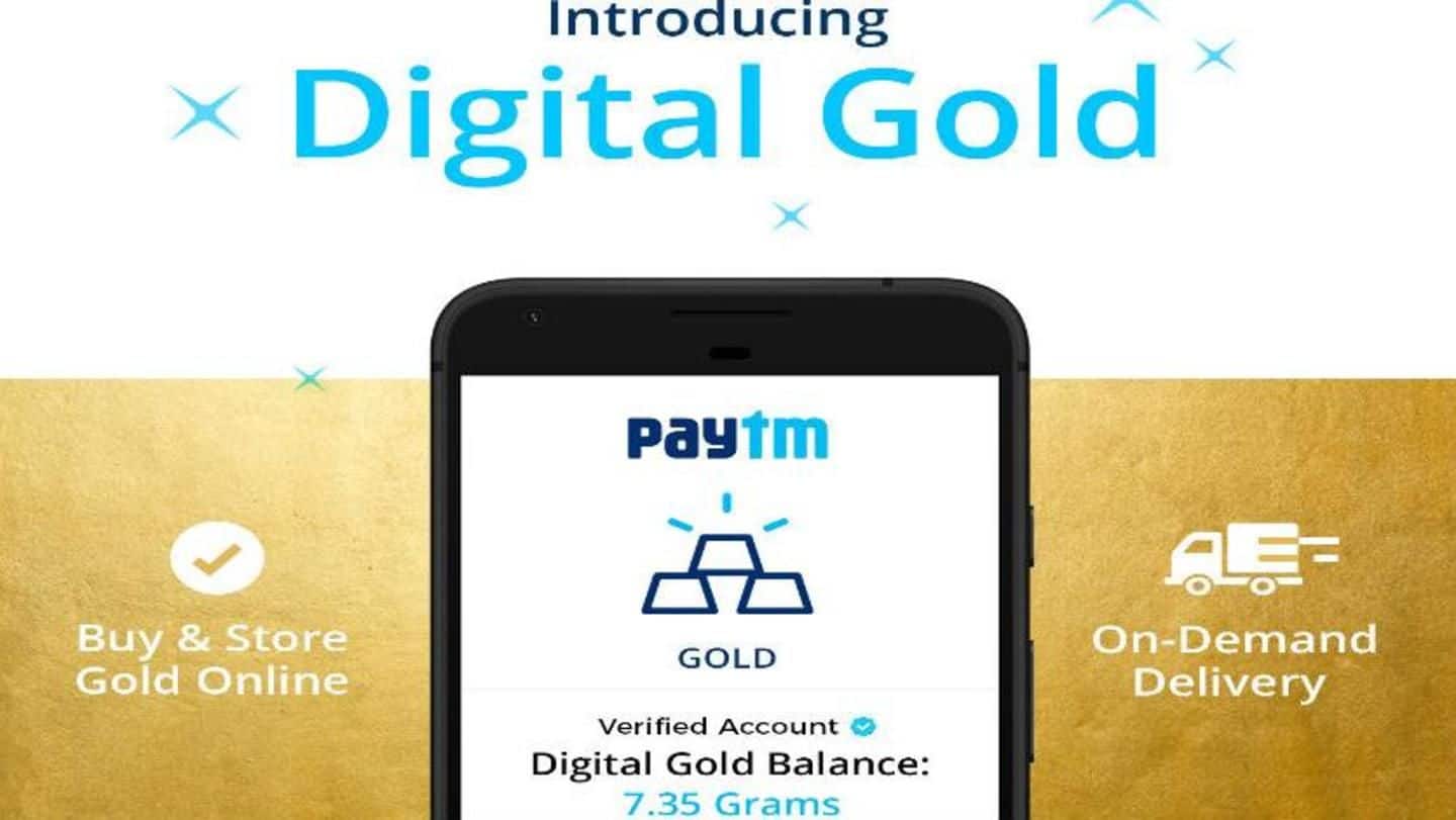 Paytm Gold, the perfect investment scheme Paytm Gold, the perfect investment scheme
