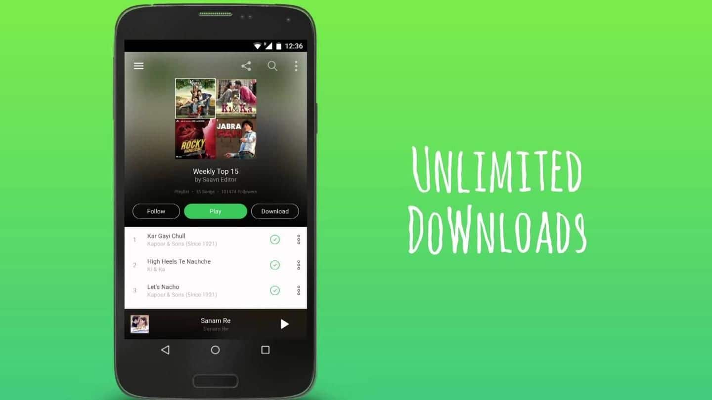 Saavn brings a massive music library to your phone Saavn brings a massive music library to your phone