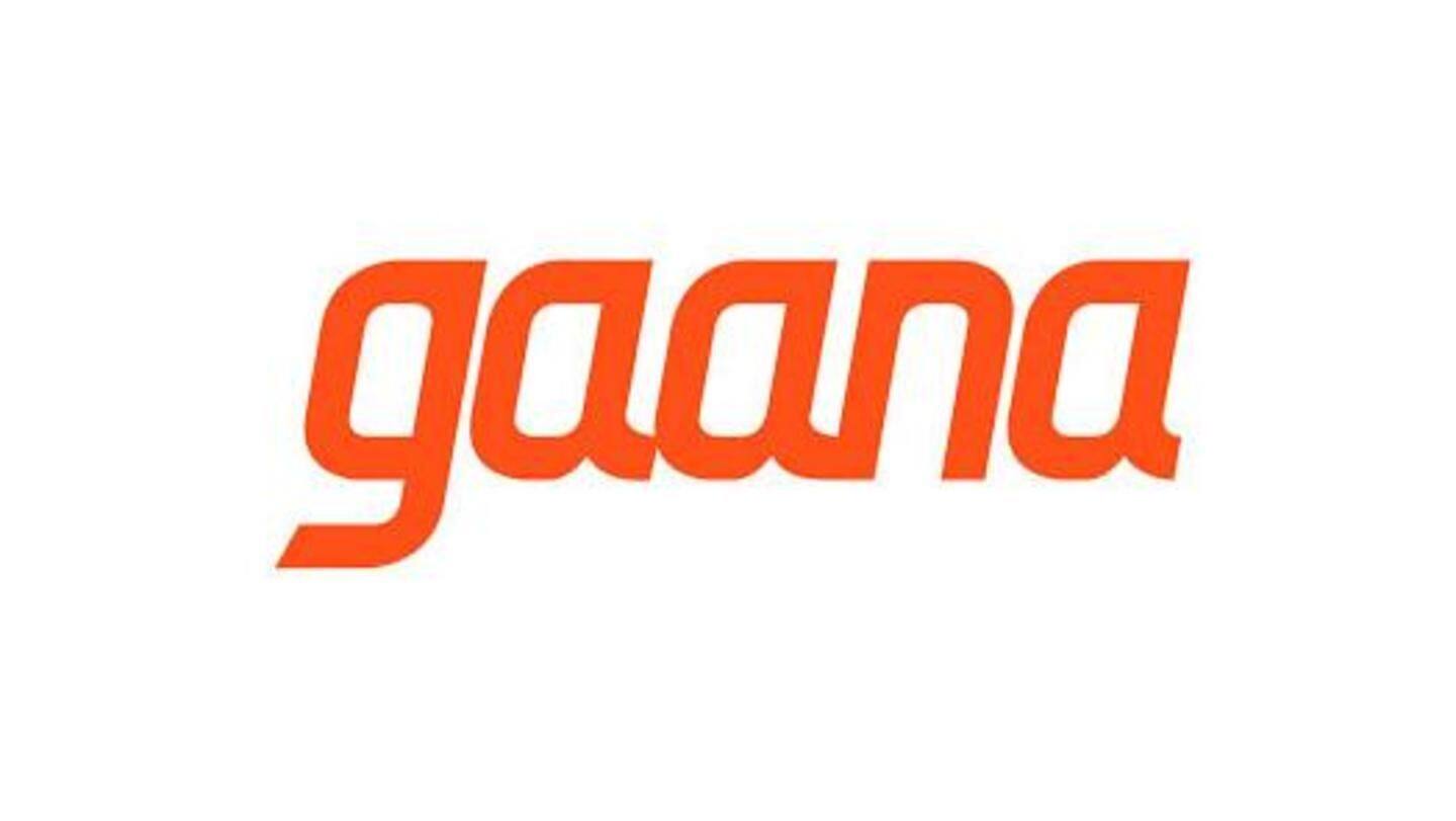 Gaana, let the music play Gaana, let the music play