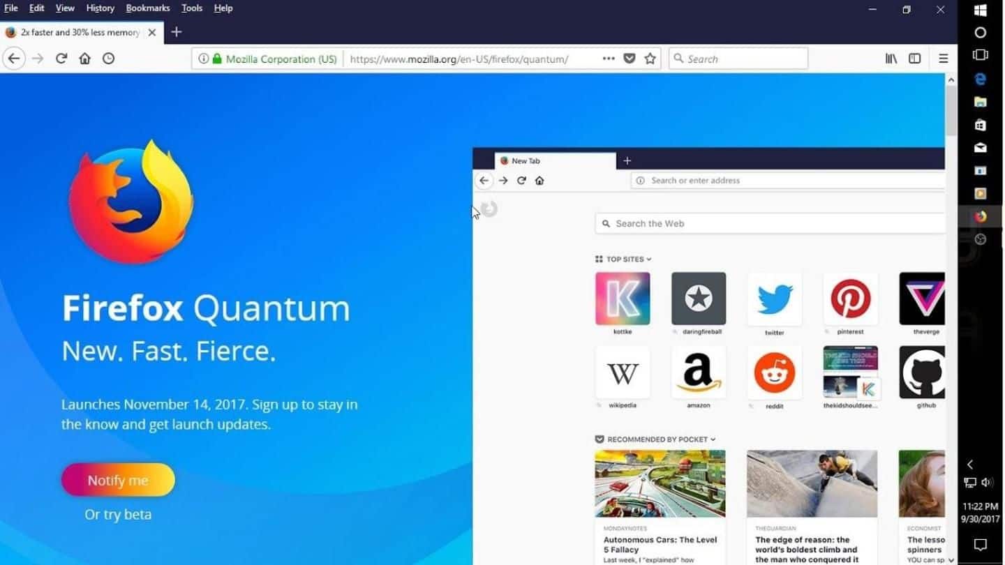 #TechBytes: 5 awesome features of Mozilla Firefox Quantum