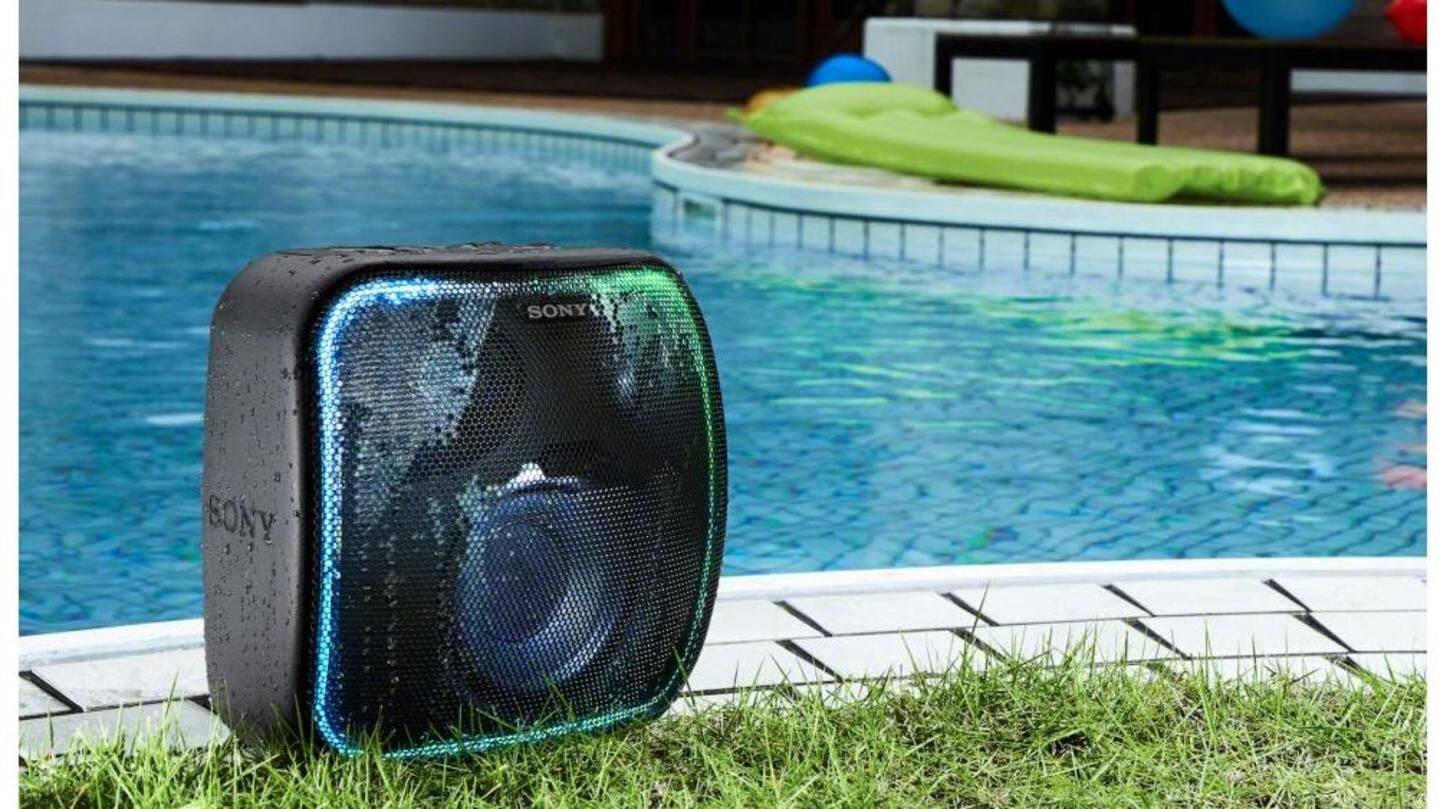 Sony XB501G speaker, waterproof party speaker Sony XB501G speaker, waterproof party speaker