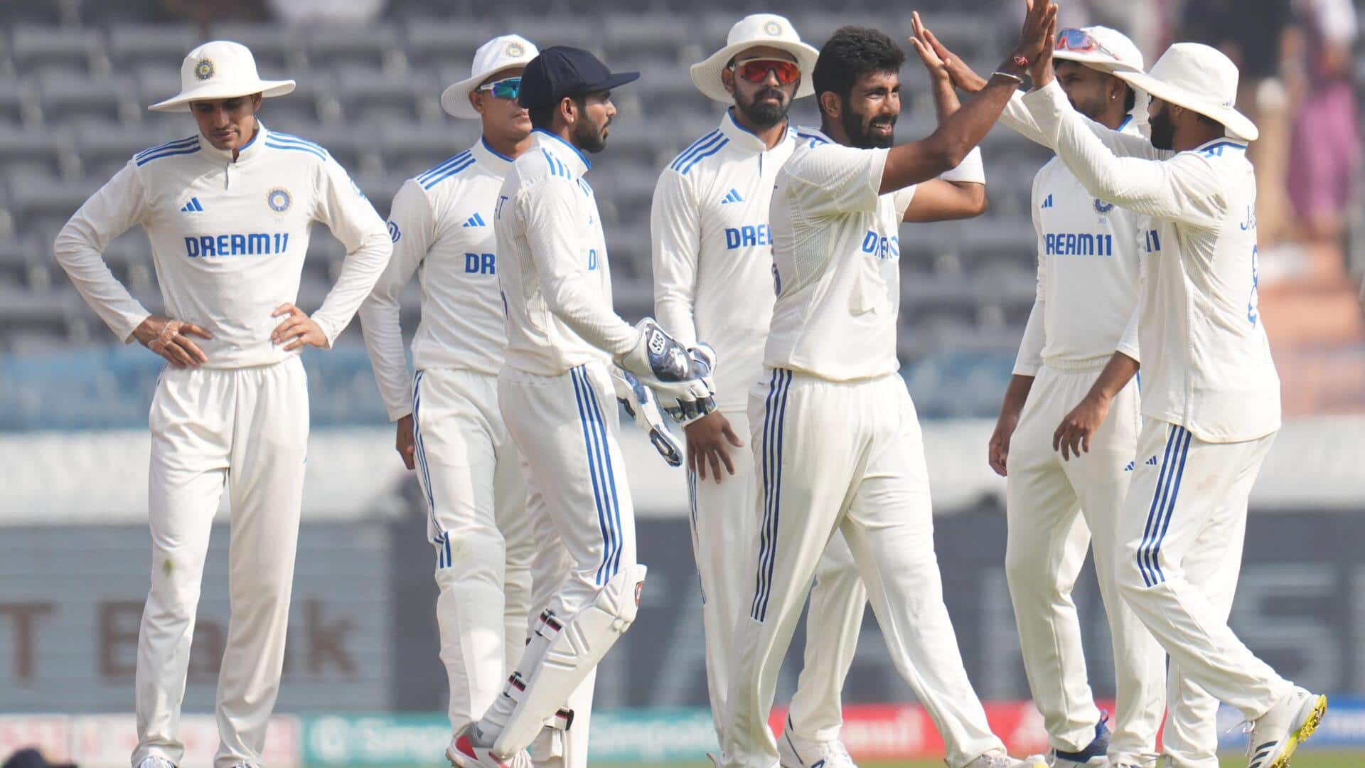 1st Test: Ton-up Pope powers England (420); India require 231