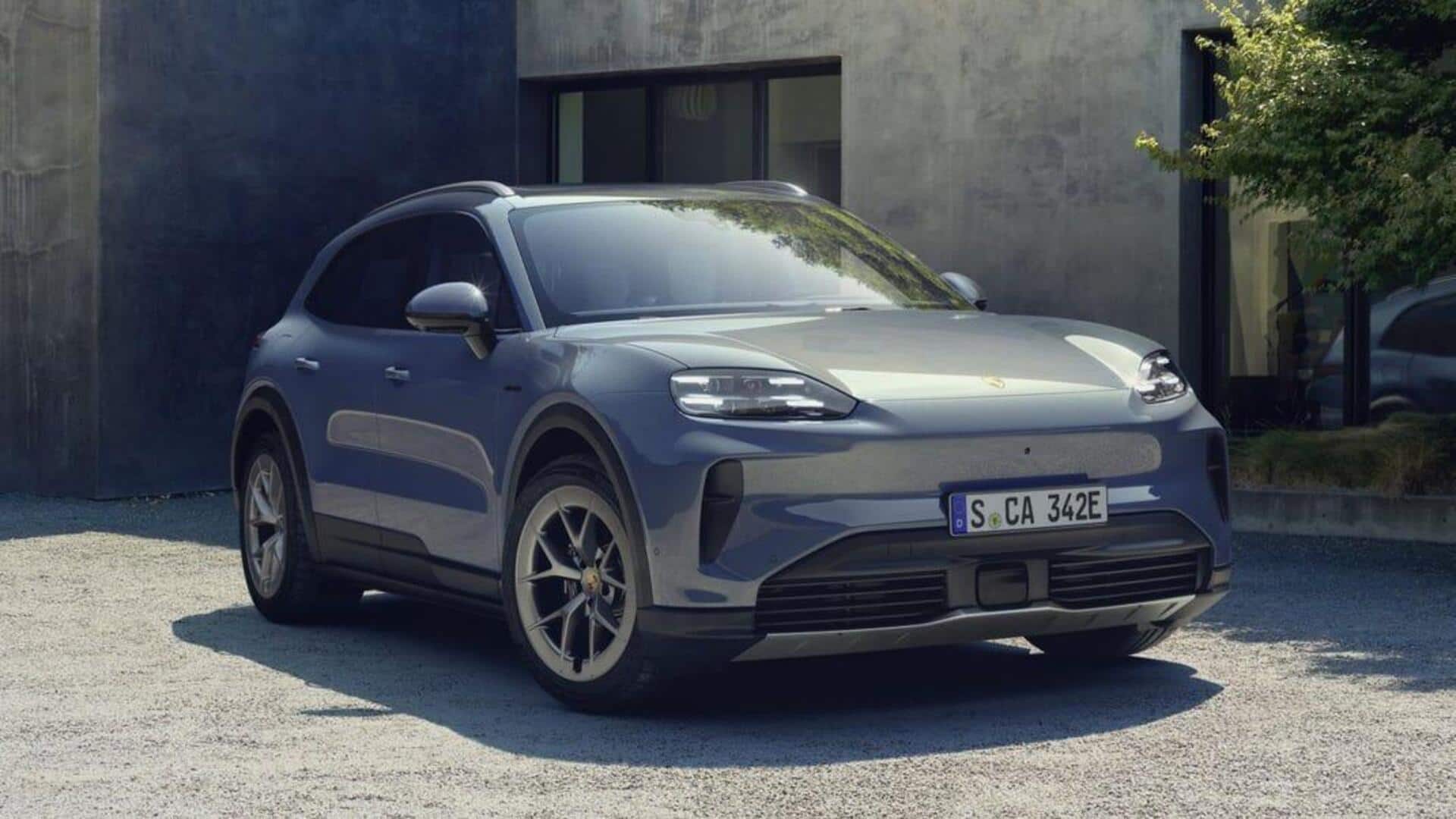 Porsche Cayenne S arrives as a powerful electric SUV