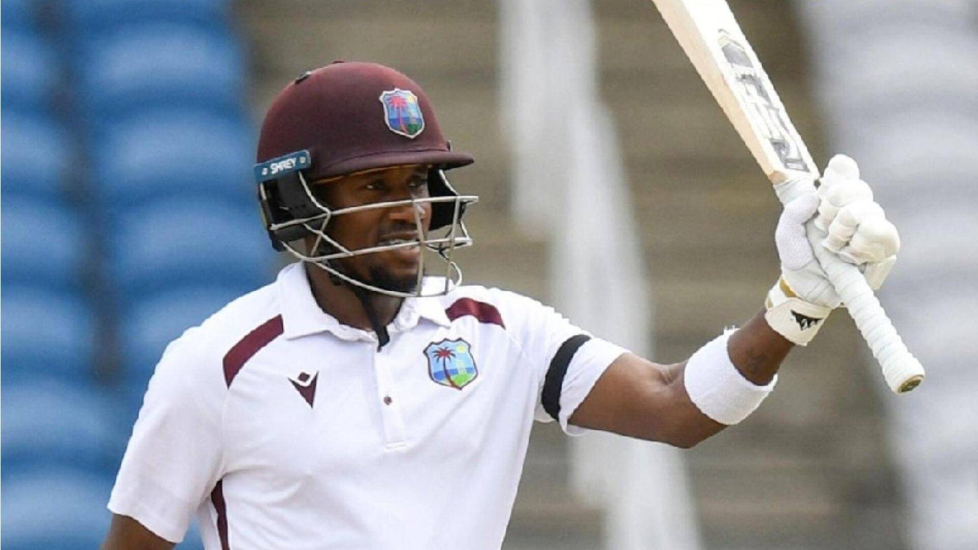 1st Test, WI's Kavem Hodge slams 84 versus Pakistan: Stats