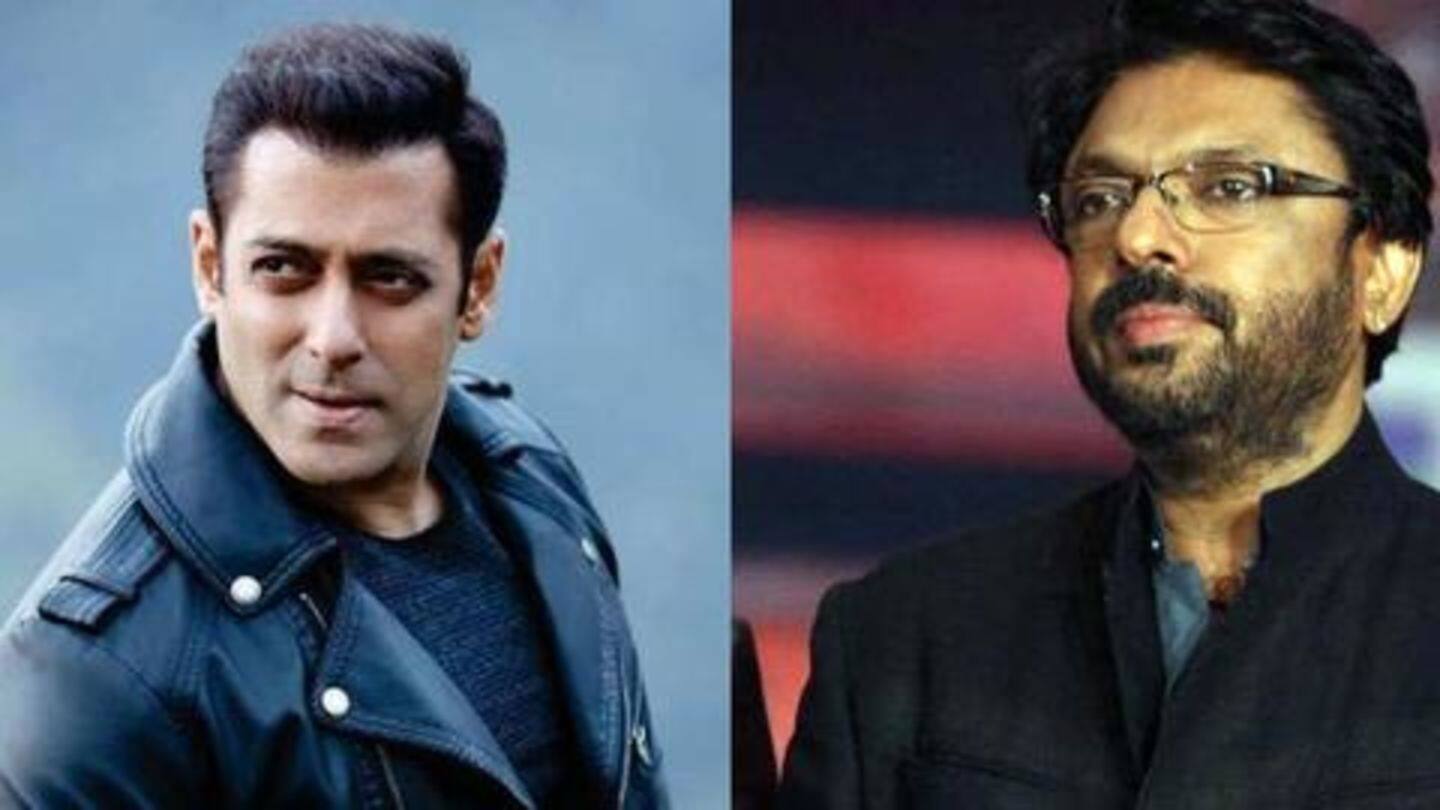 The film with Sanjay Leela Bhansali is pushed, wrote Salman The film with Sanjay Leela Bhansali is pushed, wrote Salman
