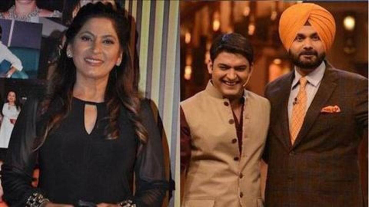 Archana Puran Singh replaced Sidhu on 'TKSS' Archana Puran Singh replaced Sidhu on 'TKSS'