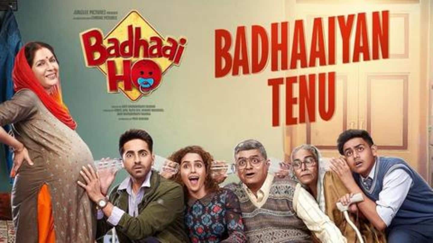 Ayushmann Khurrana's 'Badhaai Ho' steals the show Ayushmann Khurrana's 'Badhaai Ho' steals the show