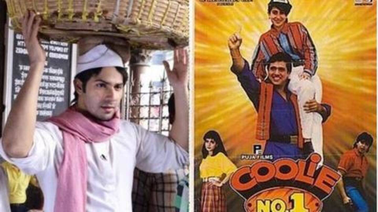 Varun-starrer to be a remake of Govinda's 'Coolie No. 1' Varun-starrer to be a remake of Govinda's 'Coolie No. 1'