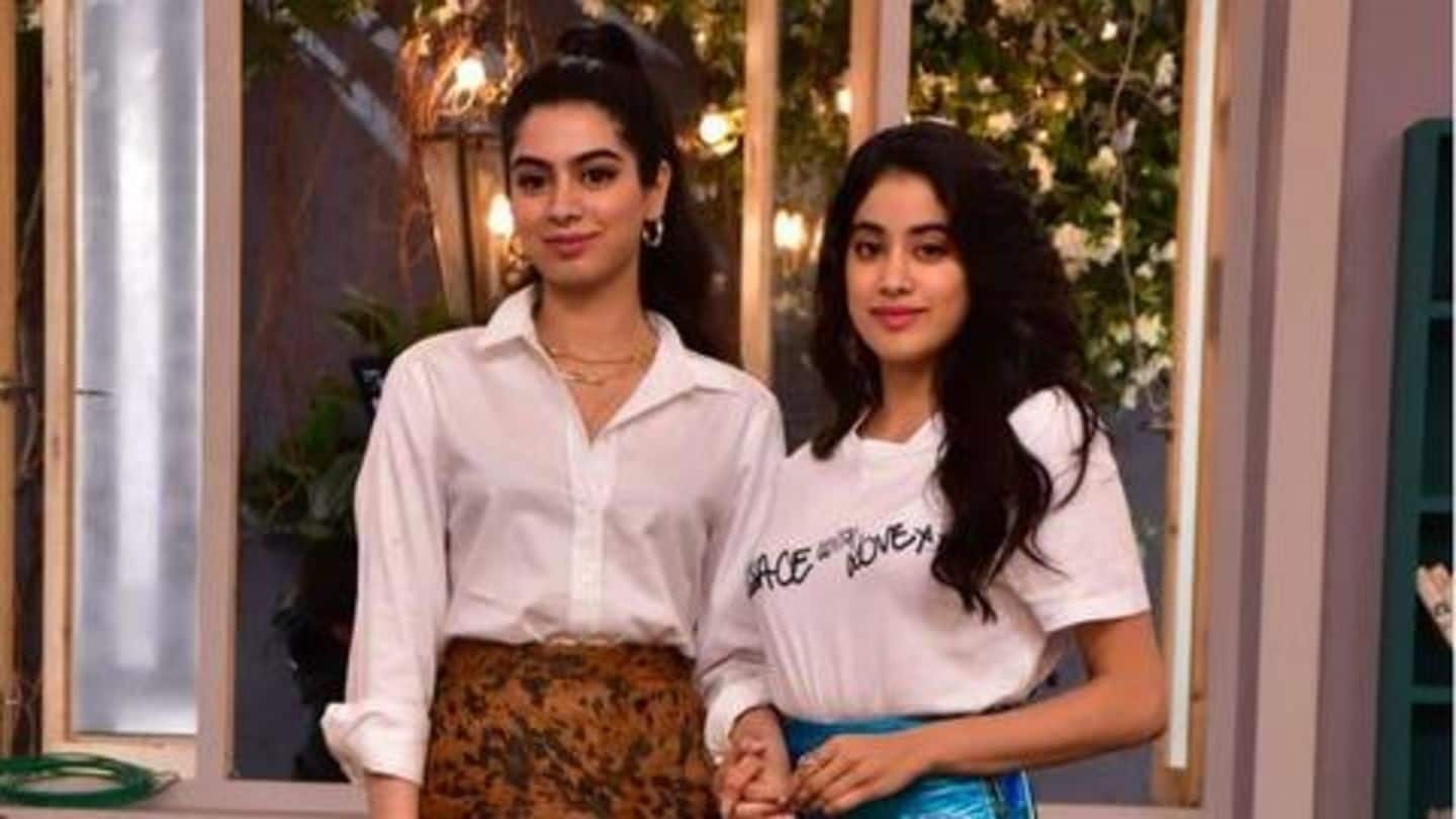 Janhvi Kapoor talks about sister Khushi's Bollywood debut