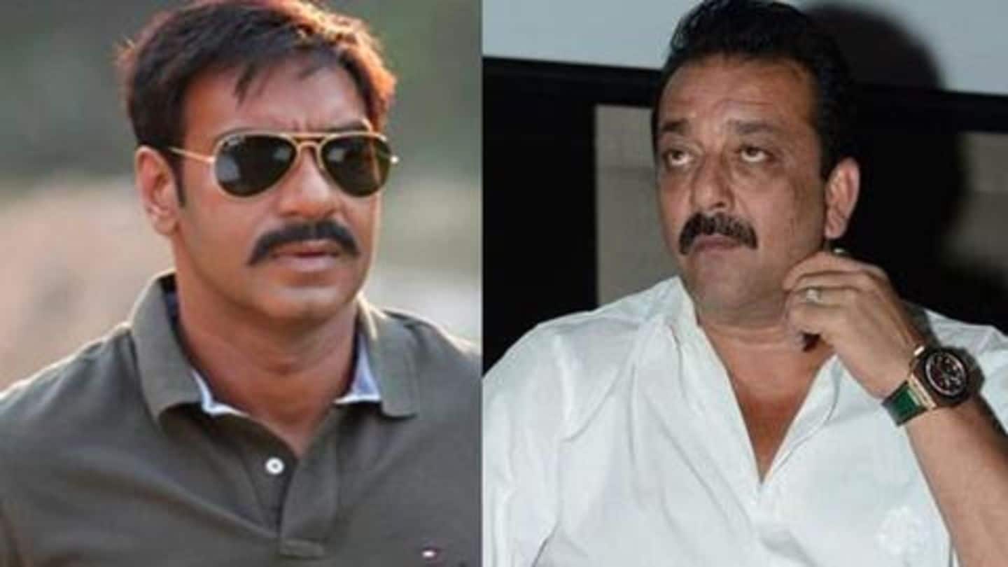 Ajay replaces Sanjay Dutt as the lead Ajay replaces Sanjay Dutt as the lead