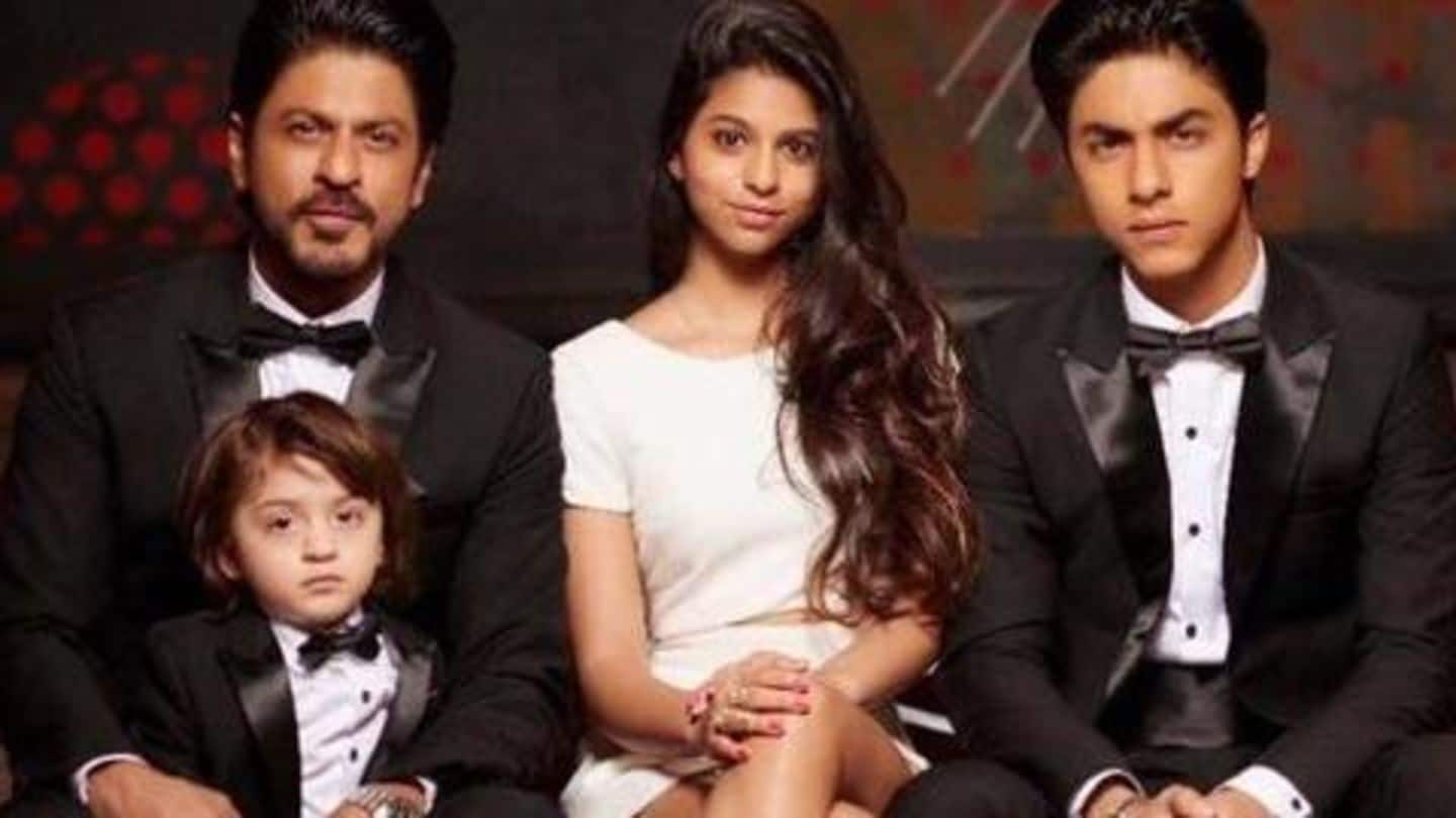SRK doesn't want his kids to start acting yet SRK doesn't want his kids to start acting yet
