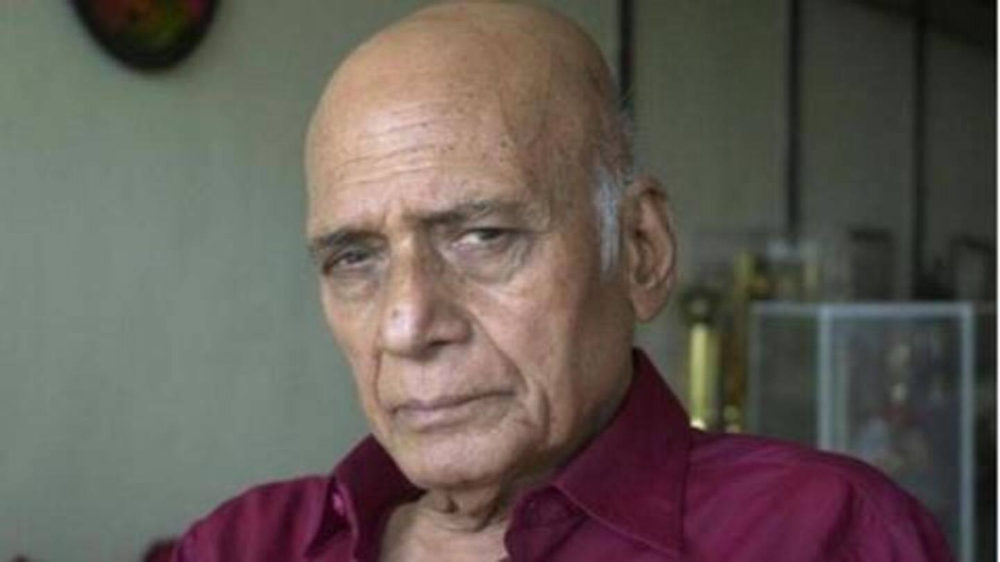 Khayyam collapsed in his Mumbai residence a few days ago Khayyam collapsed in his Mumbai residence a few days ago