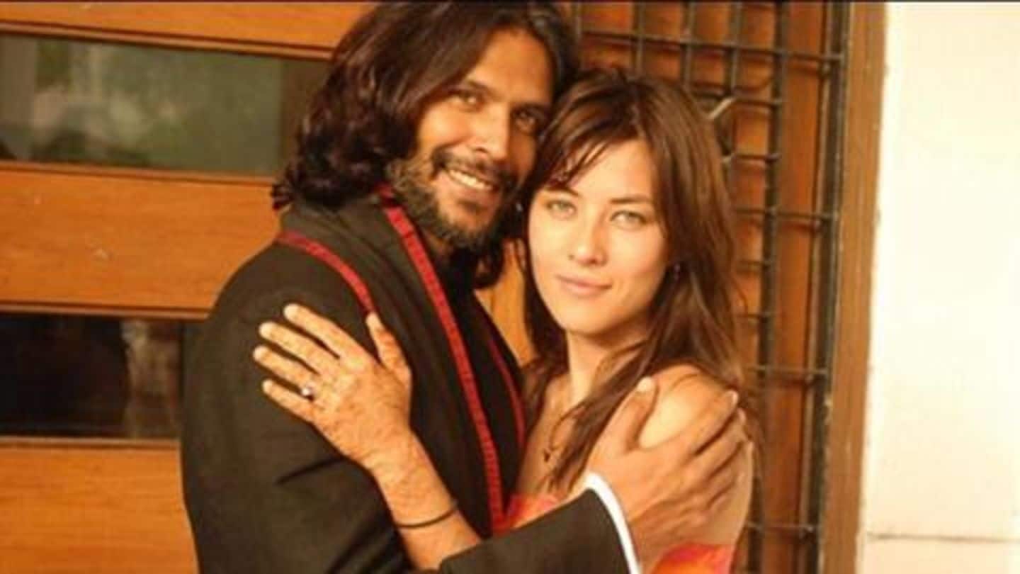 Earlier, Milind was married to French actress Mylene Jampanoi Earlier, Milind was married to French actress Mylene Jampanoi