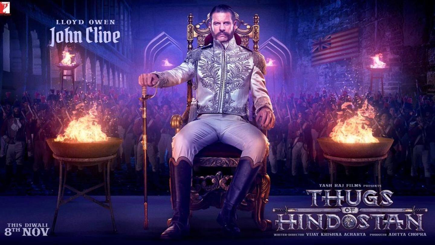 Llyod Owen as John Clive is the villain of TOH Llyod Owen as John Clive is the villain of TOH