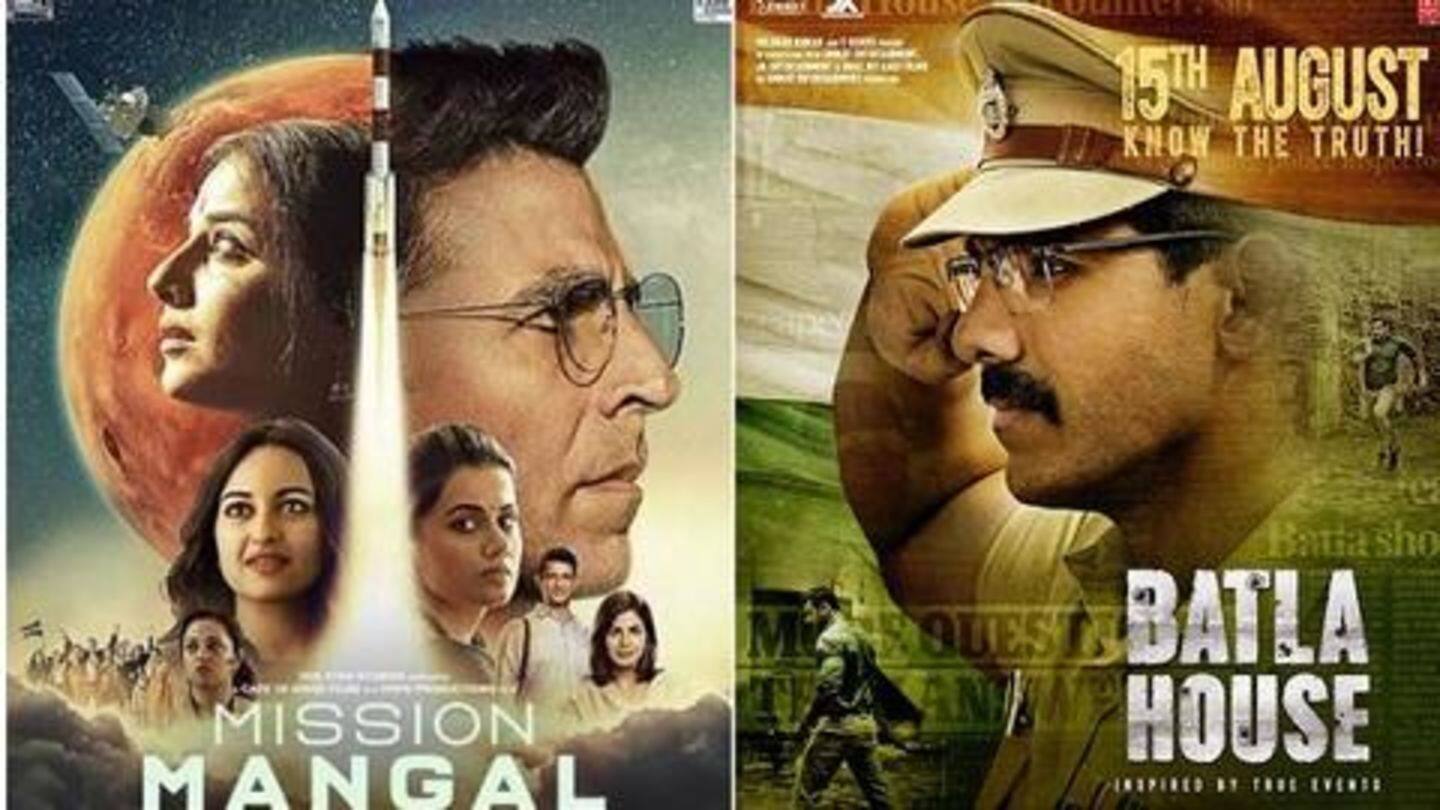 'Mission Mangal', 'Batla House' leaked online by piracy giant Tamilrockers 'Mission Mangal', 'Batla House' leaked online by piracy giant Tamilrockers