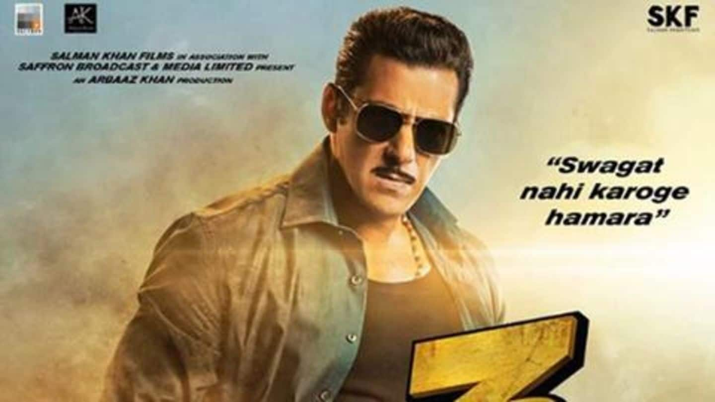 Salman roars as Chulbul Pandey in 'Dabangg 3' motion poster