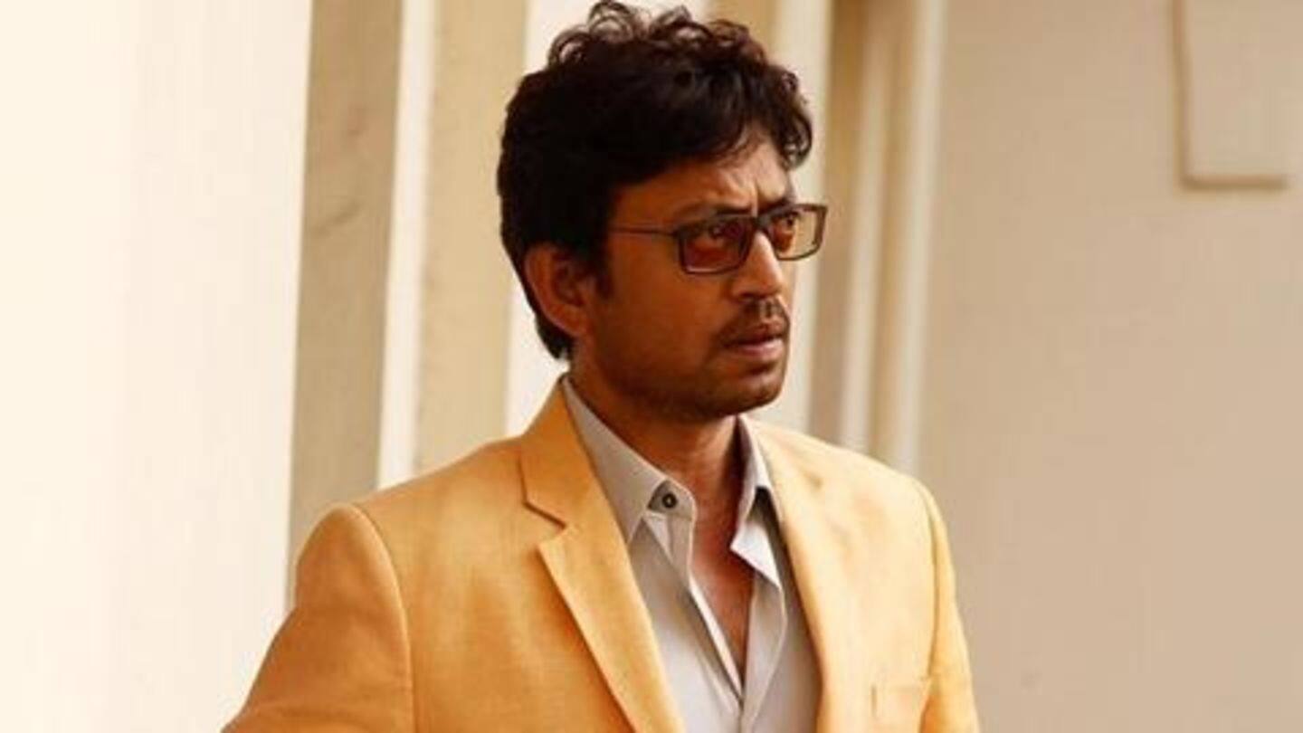Irrfan was diagnosed with a rare cancer Irrfan was diagnosed with a rare cancer