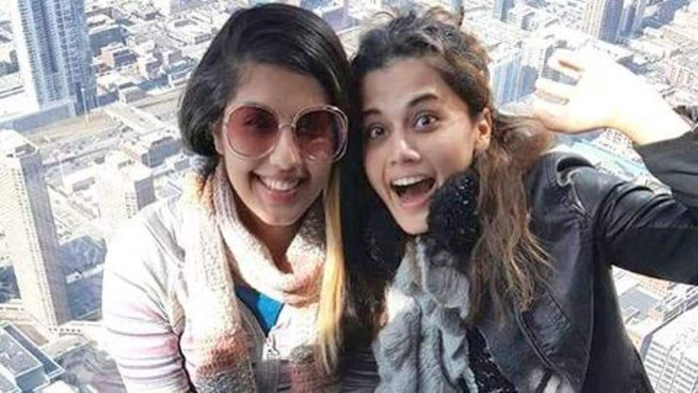 Taapsee admits dating someone from outside the glamour world Taapsee admits dating someone from outside the glamour world