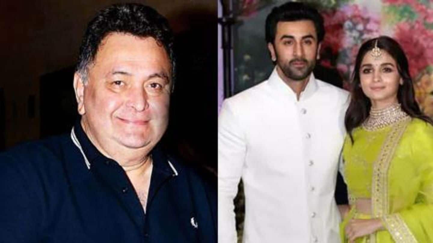 Did Rishi Kapoor drop a hint about Ranbir-Alia's wedding?