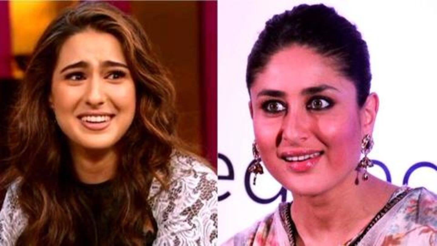 Sara is a fangirl of Kareena Sara is a fangirl of Kareena
